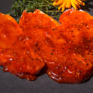 5 Rindless Marinated Pork Chops