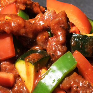 Steak & Plum Stir-Fry