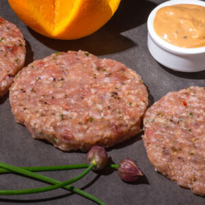 4 Turkey and Cranberry Burgers